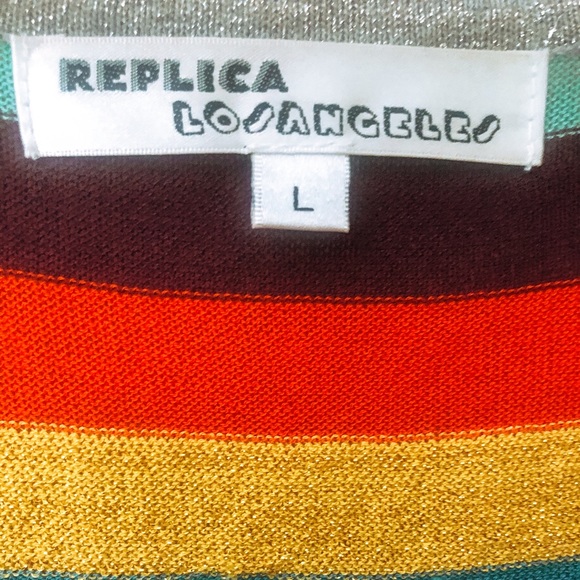 REPLICA LOS ANGELES Striped Multi Color Tank - Picture 2 of 5